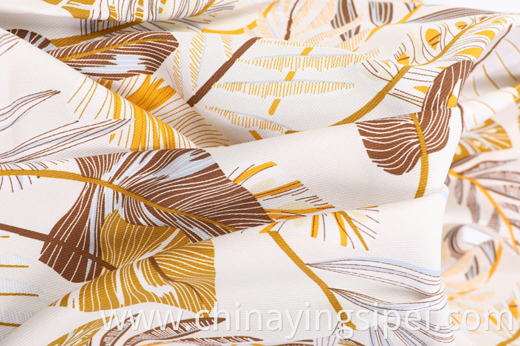 Top selling eco friendly custom fabric printing printed twill fabric for dress